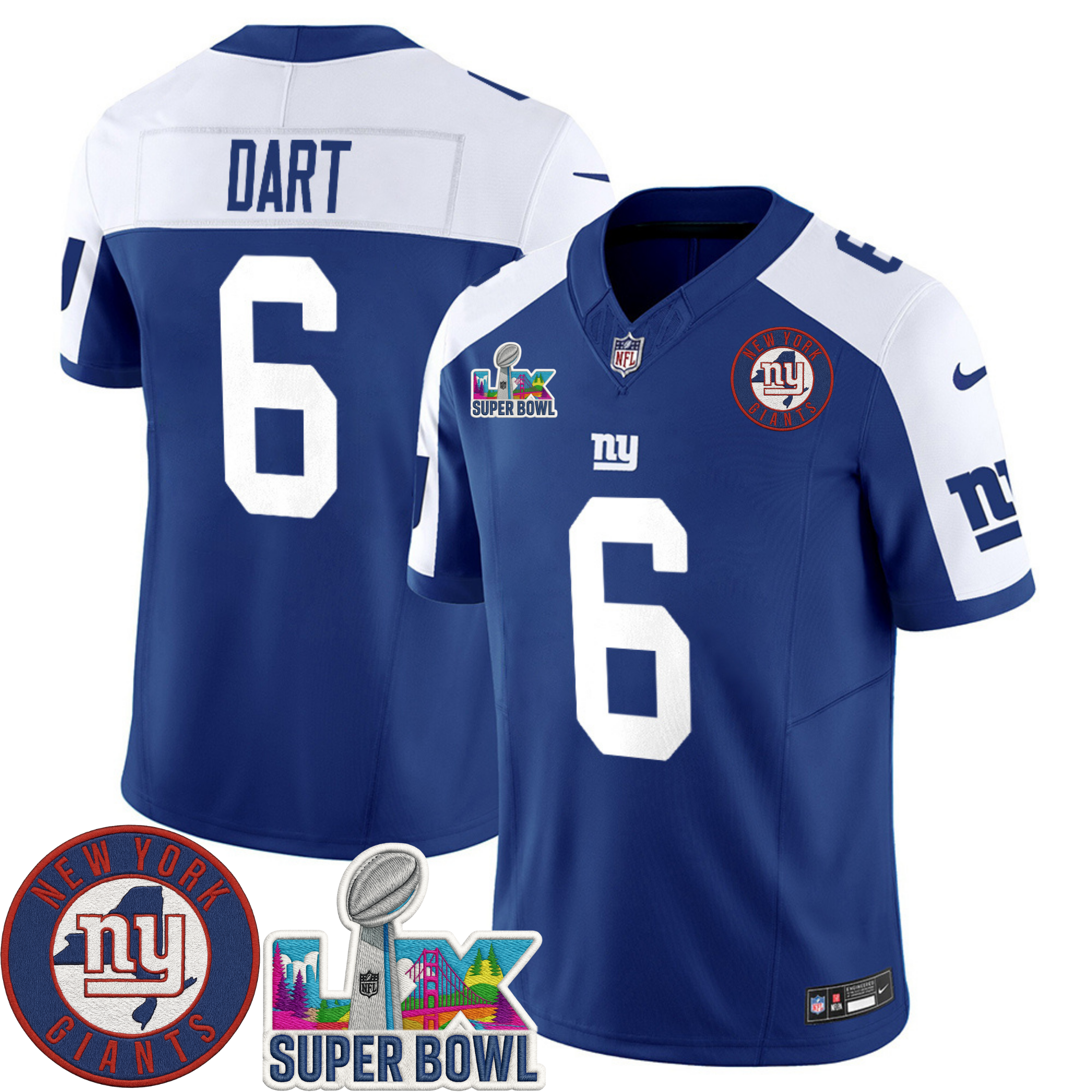 New York Giants NYG LIX Super Bowl Patch Vapor Jersey – All Stitched | NFL Jersey New York Giants NYG LIX Super Bowl Patch Vapor Jersey – All Stitched | NFL Jersey