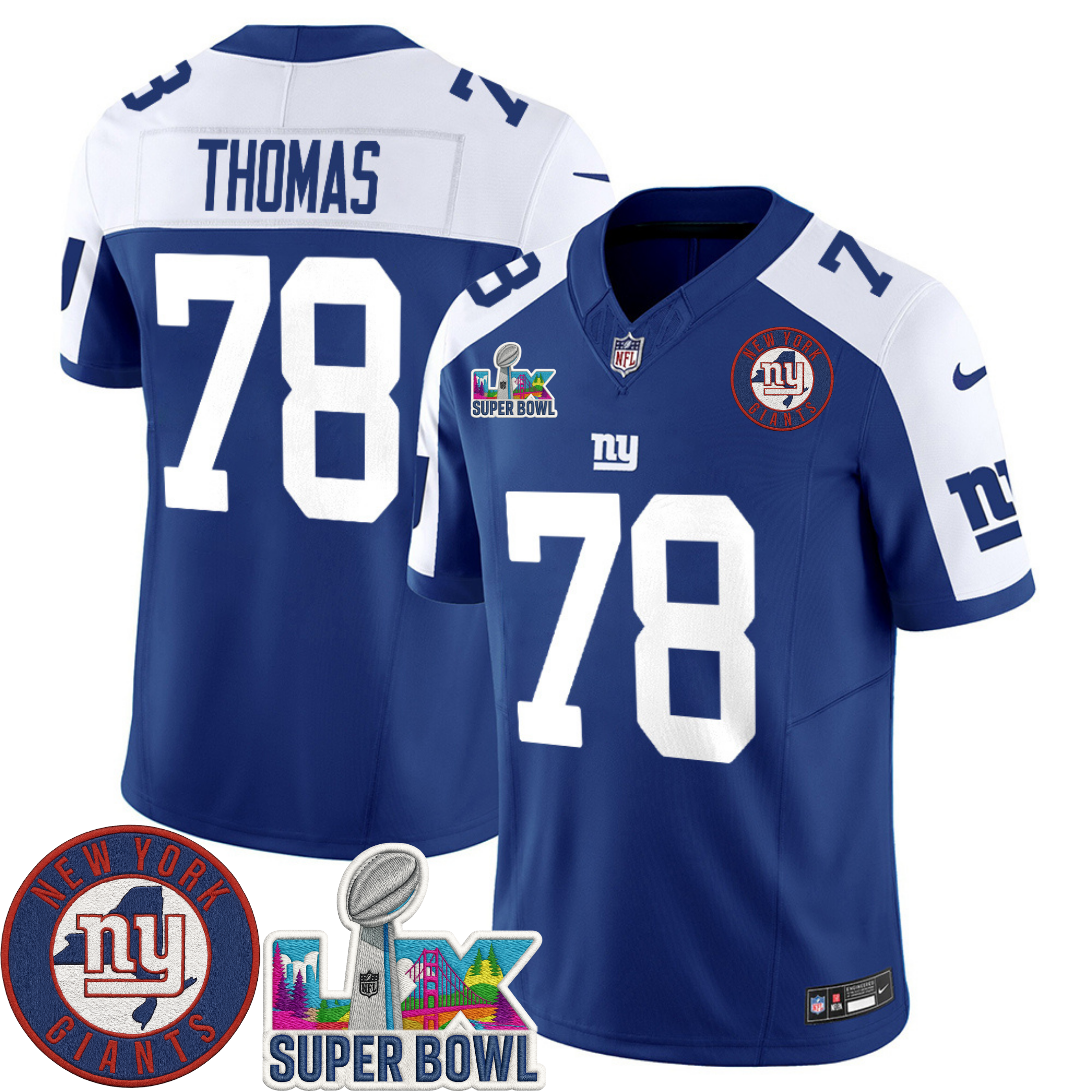 New York Giants NYG LIX Super Bowl Patch Vapor Jersey – All Stitched | NFL Jersey New York Giants NYG LIX Super Bowl Patch Vapor Jersey – All Stitched | NFL Jersey