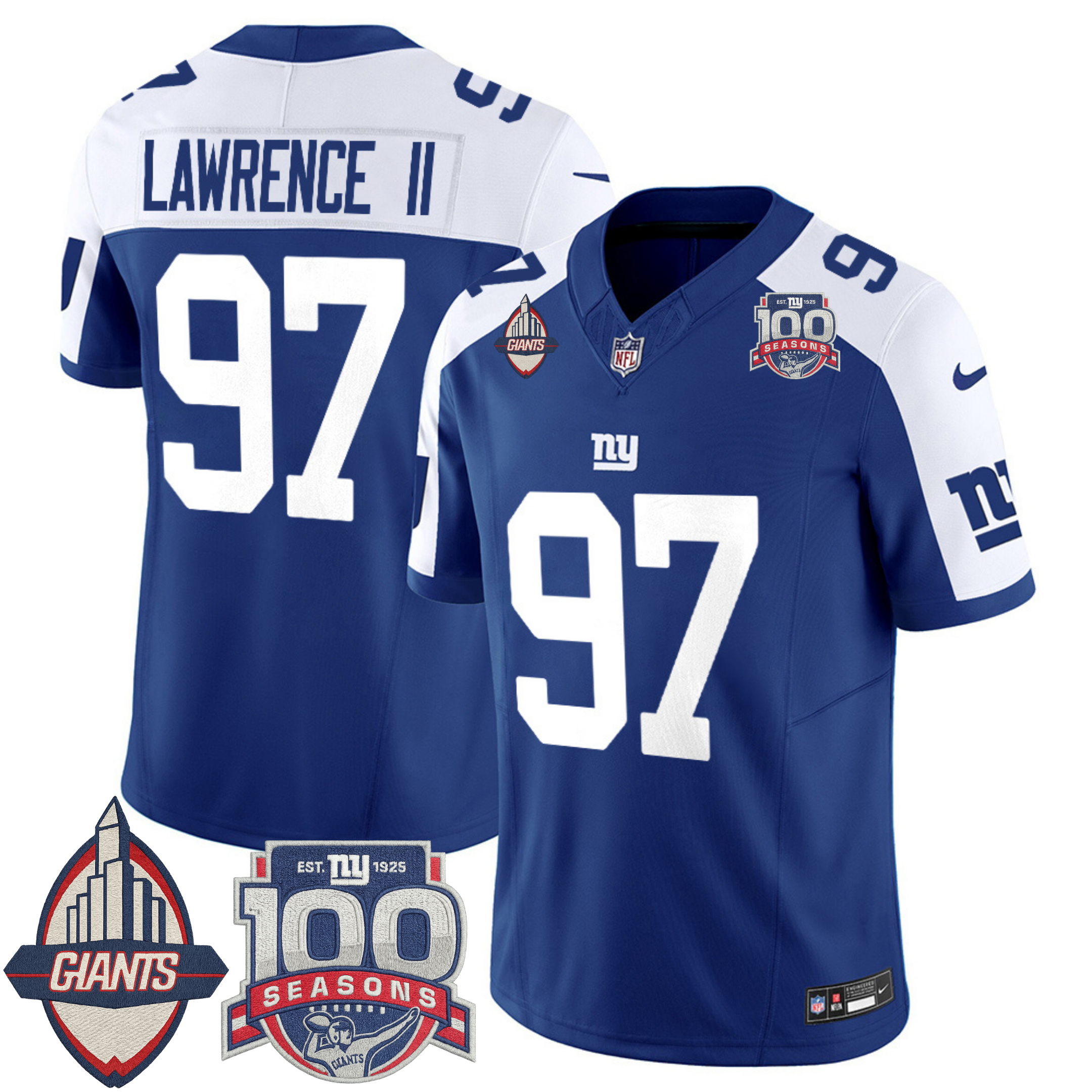 New York Giants Century Patch Commemorative Vapor Jersey – All Stitched | NFL Jersey New York Giants Century Patch Commemorative Vapor Jersey – All Stitched | NFL Jersey