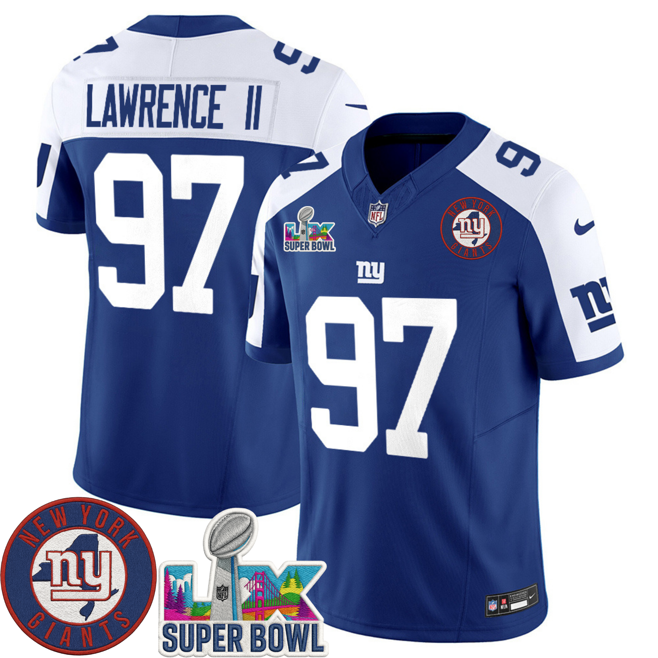 New York Giants NYG LIX Super Bowl Patch Vapor Jersey – All Stitched | NFL Jersey New York Giants NYG LIX Super Bowl Patch Vapor Jersey – All Stitched | NFL Jersey