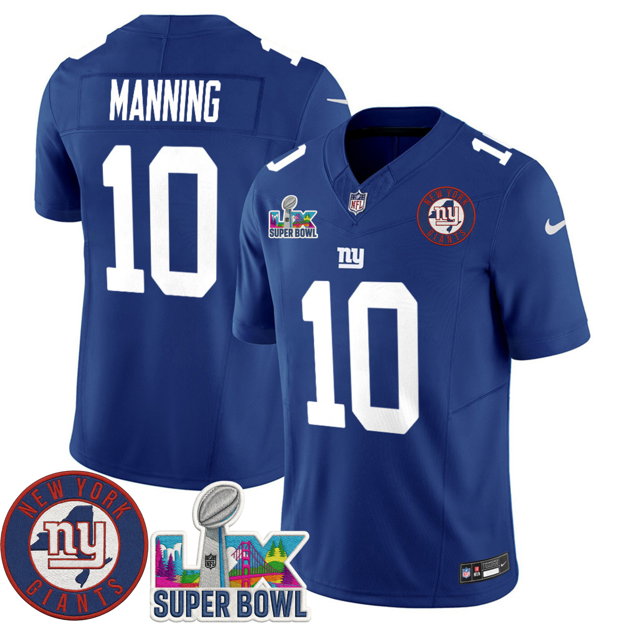 New York Giants NYG LIX Super Bowl Patch Vapor Jersey – All Stitched | NFL Jersey New York Giants NYG LIX Super Bowl Patch Vapor Jersey – All Stitched | NFL Jersey