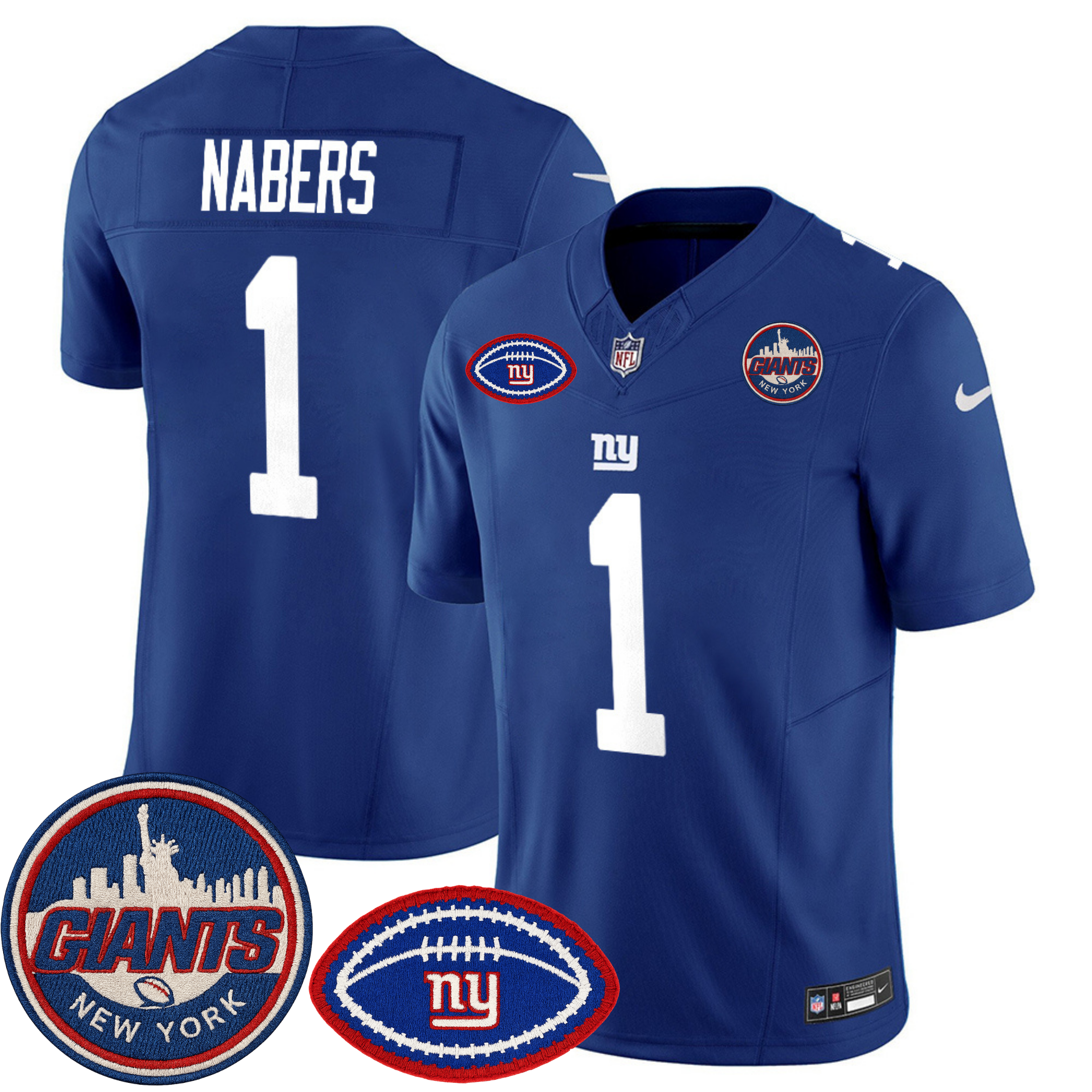 New York Giants NY Patch Commemorative Vapor Jersey – All Stitched | NFL Jersey New York Giants NY Patch Commemorative Vapor Jersey – All Stitched | NFL Jersey