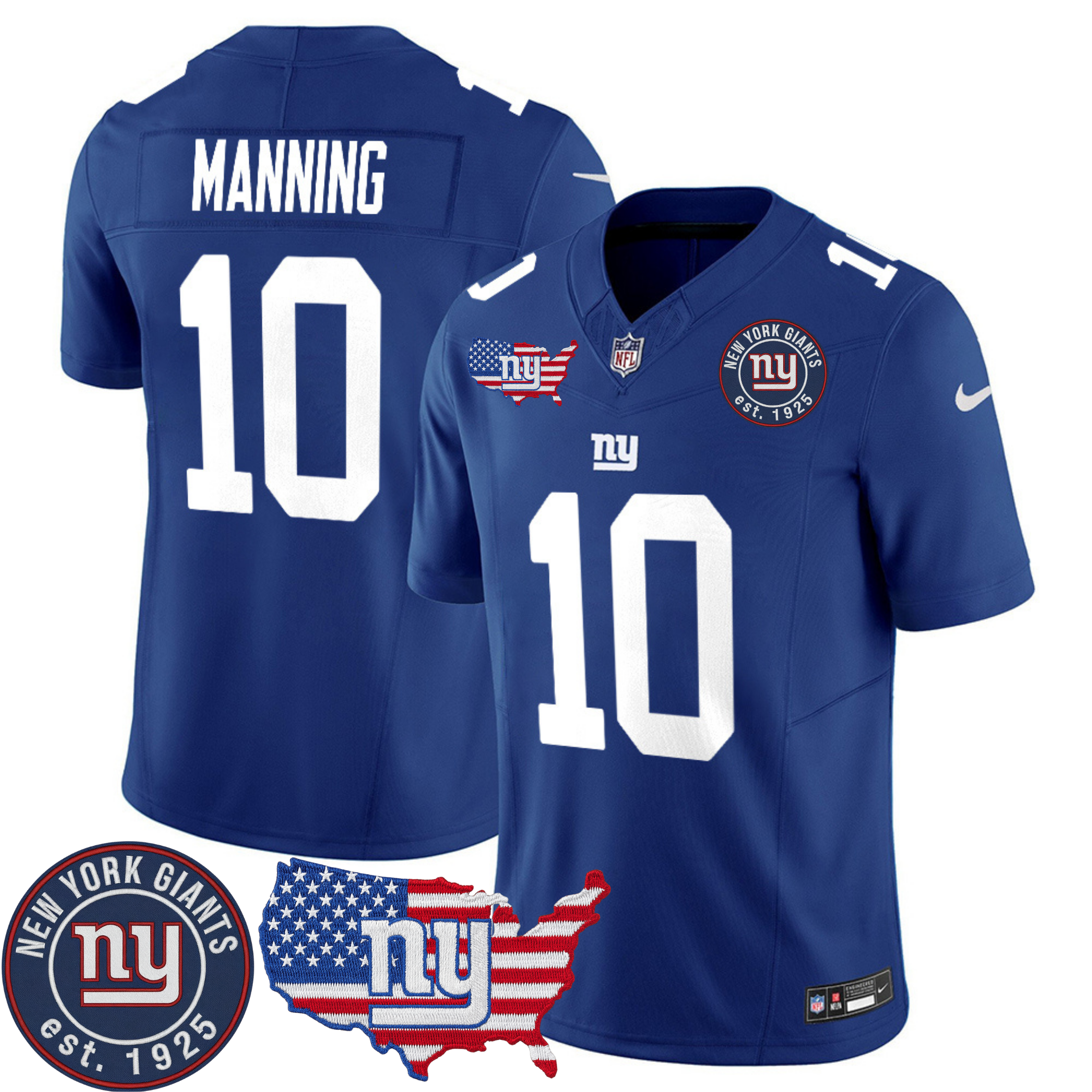 New York Giants Patch Vapor Jersey – All Stitched | NFL Jersey New York Giants Patch Vapor Jersey – All Stitched | NFL Jersey