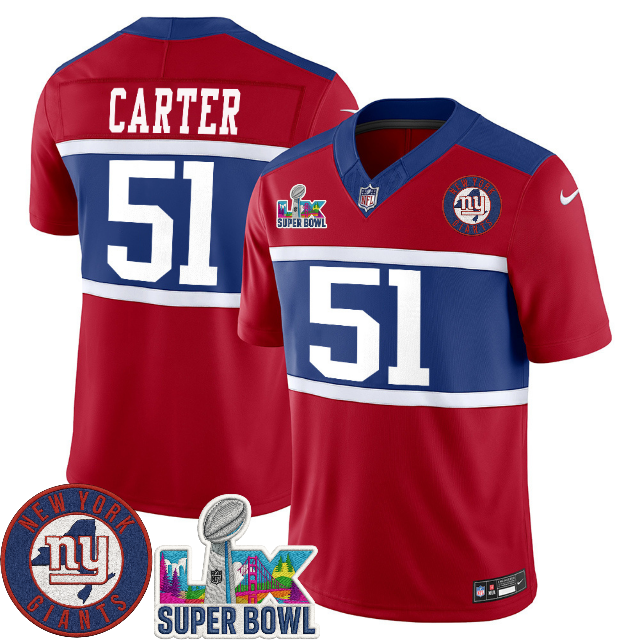 New York Giants NYG LIX Super Bowl Patch Vapor Jersey – All Stitched | NFL Jersey New York Giants NYG LIX Super Bowl Patch Vapor Jersey – All Stitched | NFL Jersey