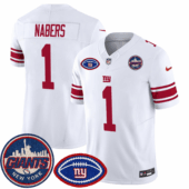 New York Giants NY Patch Commemorative Vapor Jersey – All Stitched | NFL Jersey