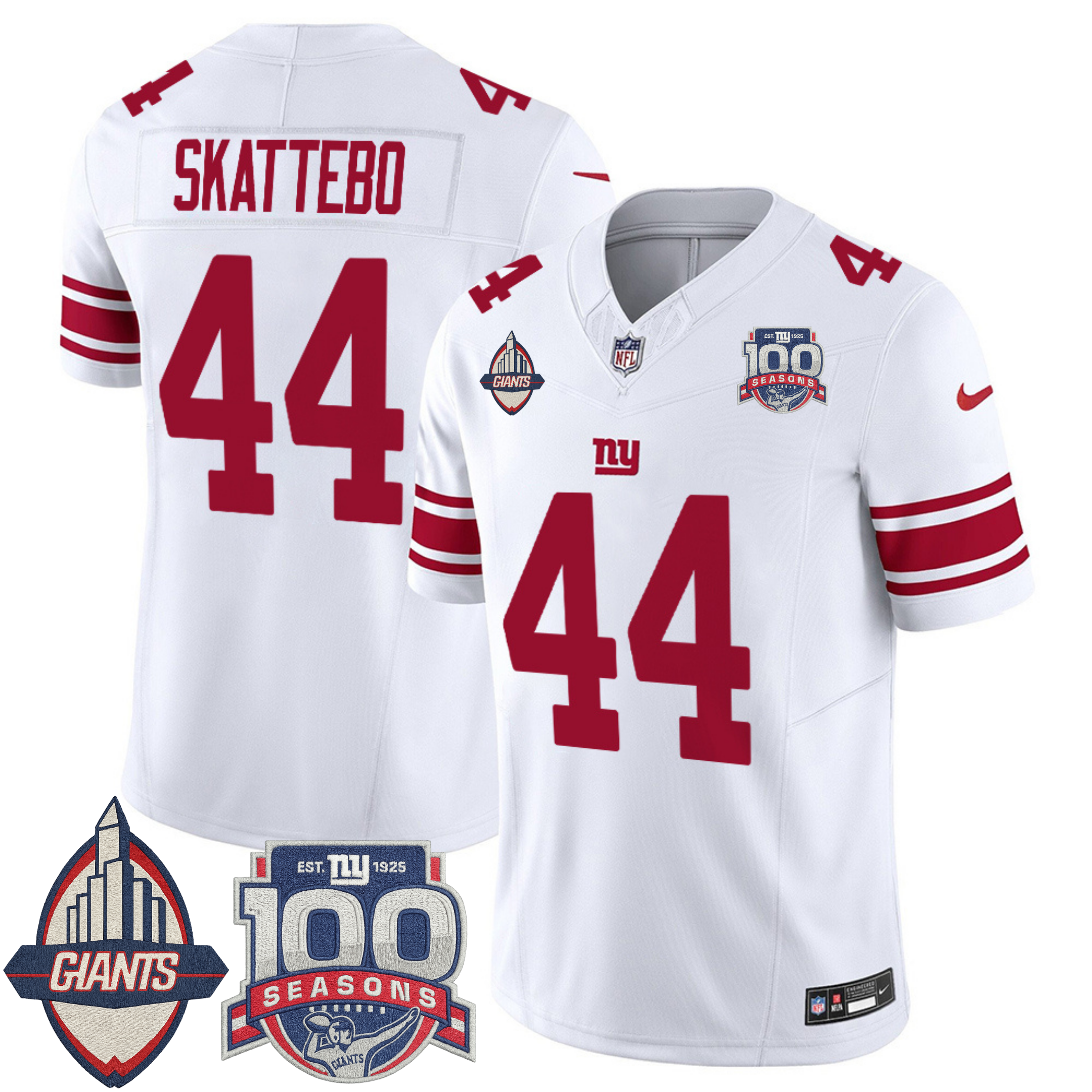New York Giants Century Patch Commemorative Vapor Jersey – All Stitched | NFL Jersey New York Giants Century Patch Commemorative Vapor Jersey – All Stitched | NFL Jersey