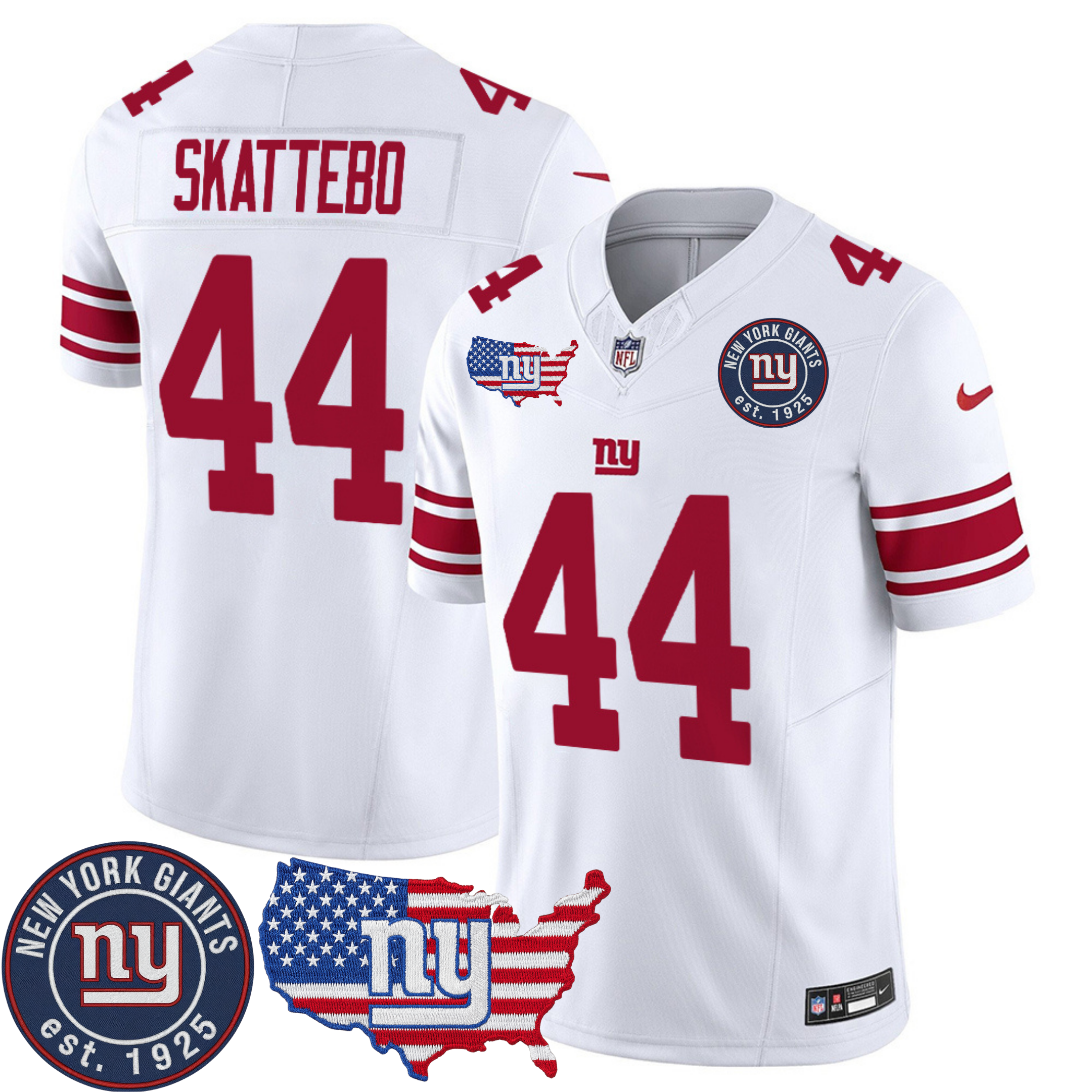 New York Giants Patch Vapor Jersey – All Stitched | NFL Jersey New York Giants Patch Vapor Jersey – All Stitched | NFL Jersey