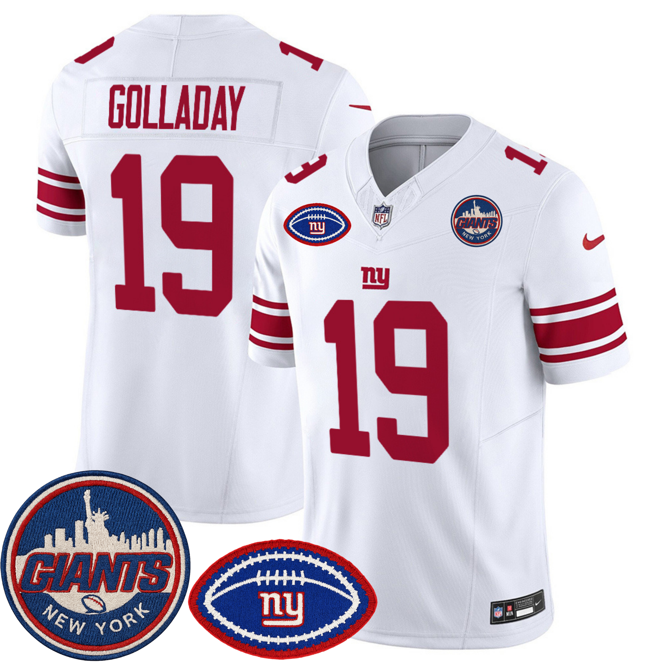 New York Giants NY Patch Commemorative Vapor Jersey – All Stitched | NFL Jersey New York Giants NY Patch Commemorative Vapor Jersey – All Stitched | NFL Jersey