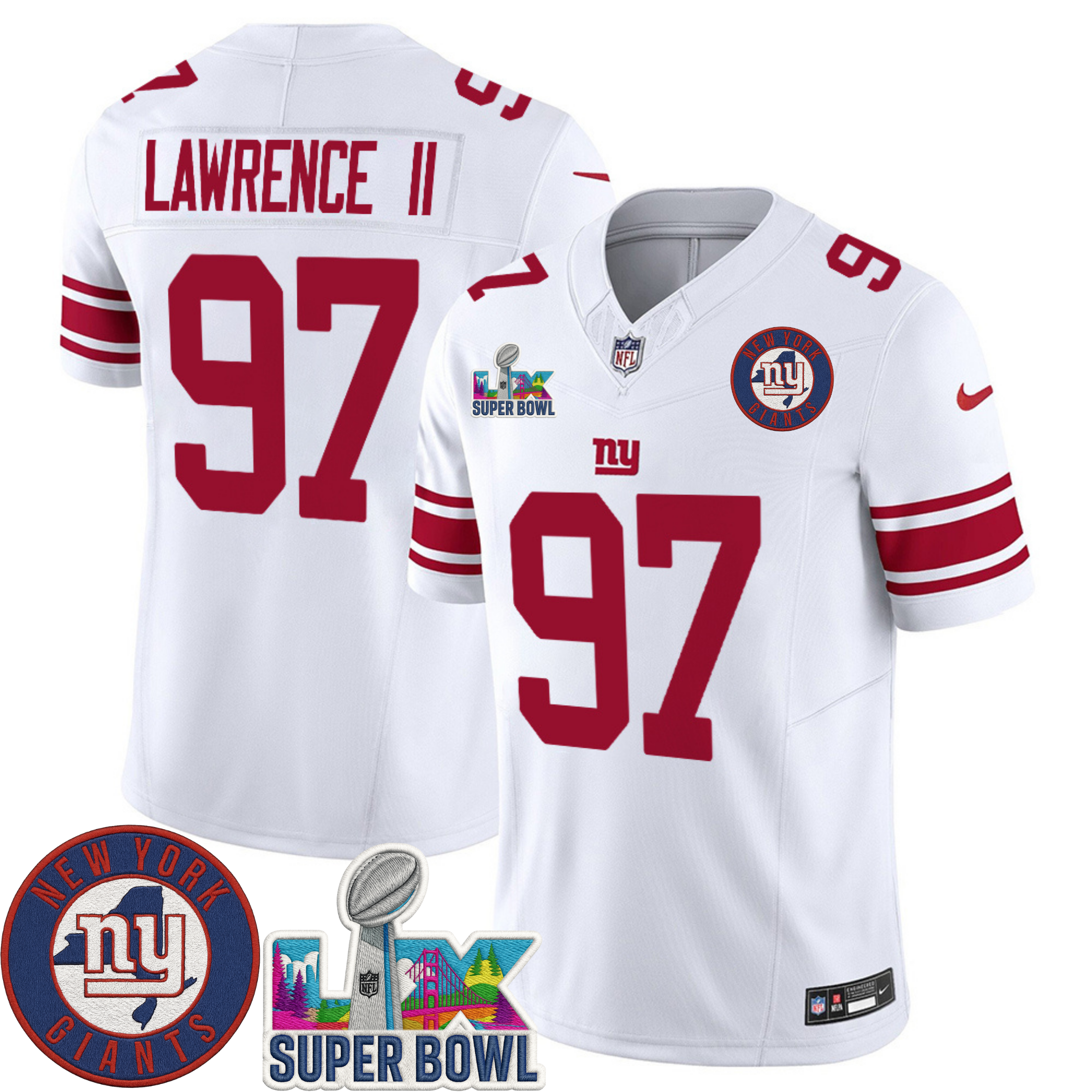 New York Giants NYG LIX Super Bowl Patch Vapor Jersey – All Stitched | NFL Jersey New York Giants NYG LIX Super Bowl Patch Vapor Jersey – All Stitched | NFL Jersey
