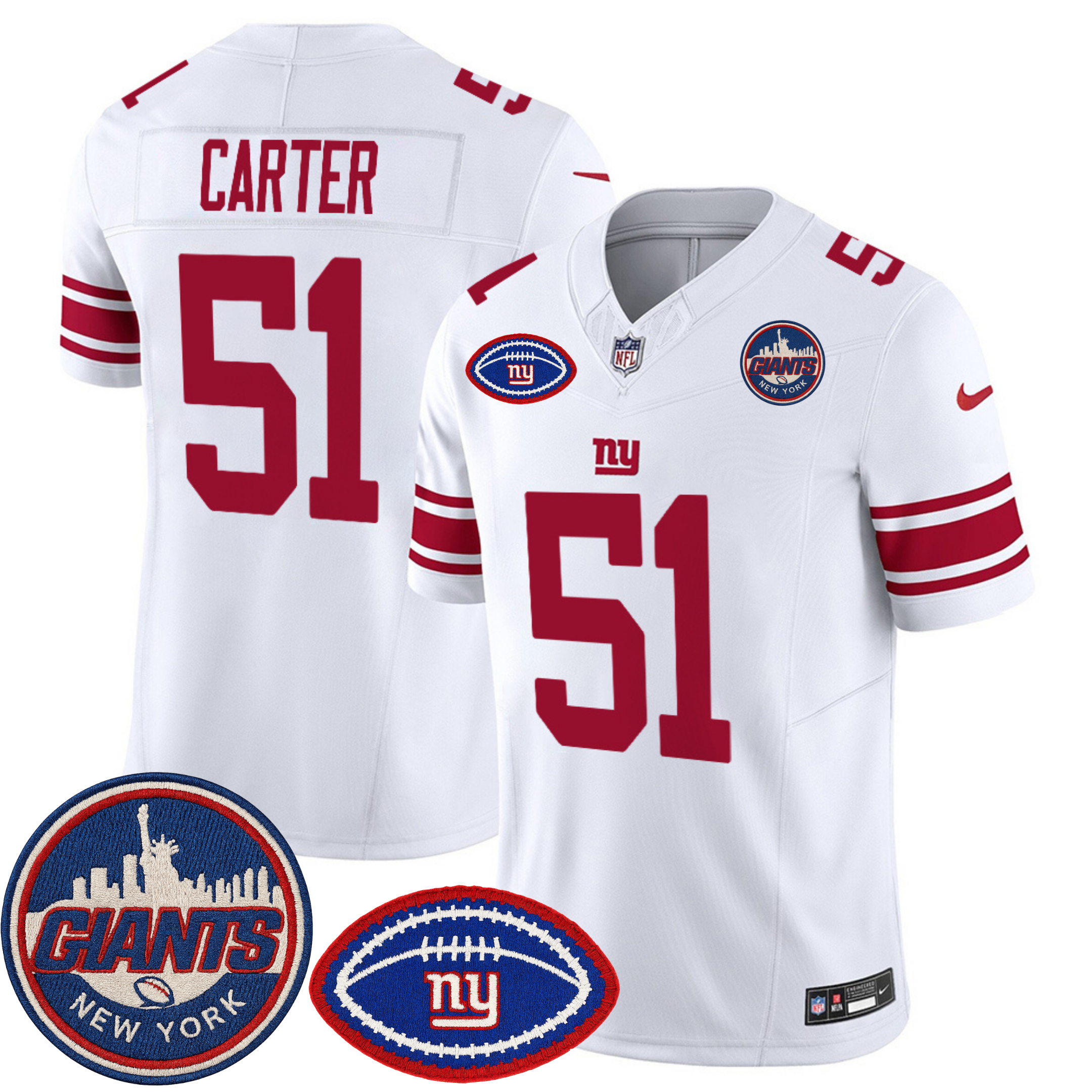 New York Giants NY Patch Commemorative Vapor Jersey – All Stitched | NFL Jersey New York Giants NY Patch Commemorative Vapor Jersey – All Stitched | NFL Jersey