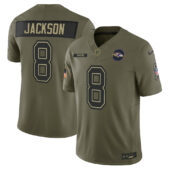 Baltimore Ravens Olive 2025 Salute to Service Limited Jersey - All Stitched - Limited Jersey | NFL Jersey