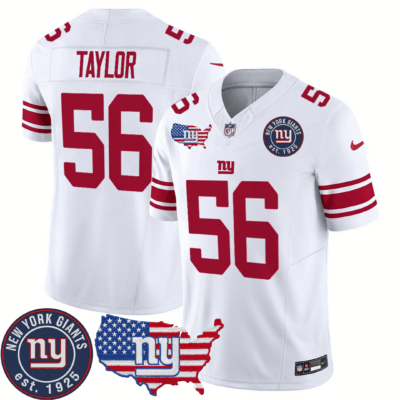 New York Giants Patch Vapor Jersey – All Stitched | NFL Jersey