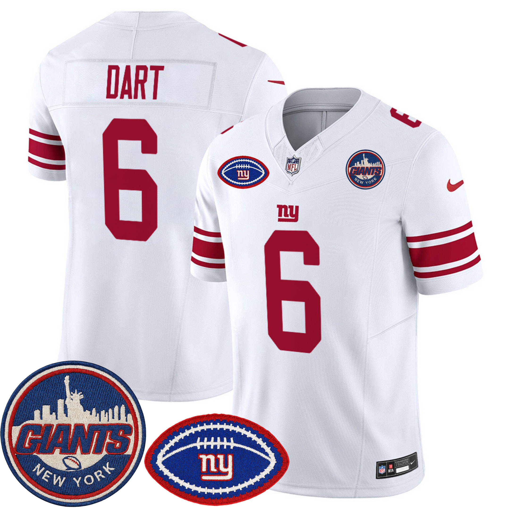 New York Giants NY Patch Commemorative Vapor Jersey – All Stitched | NFL Jersey New York Giants NY Patch Commemorative Vapor Jersey – All Stitched | NFL Jersey