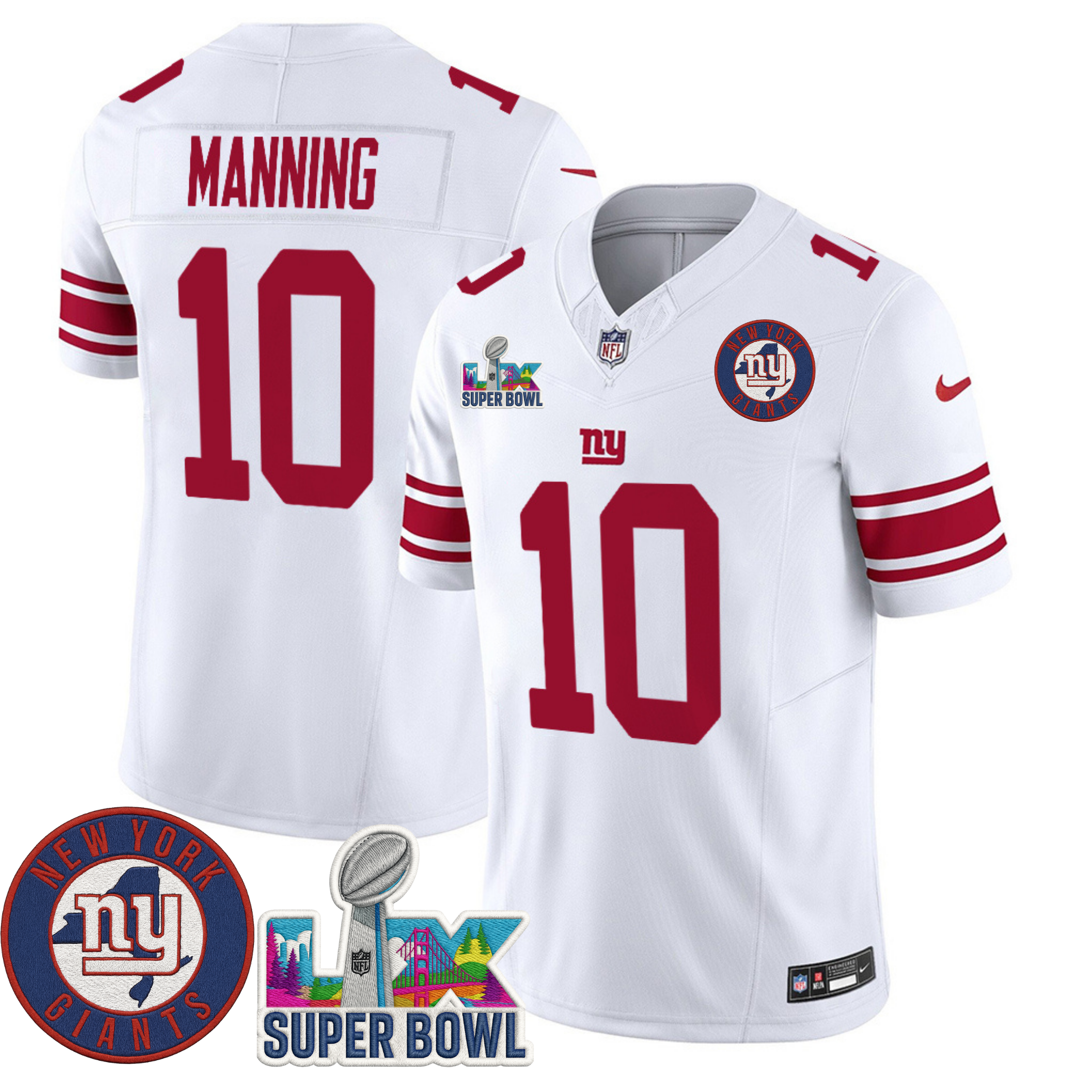 New York Giants NYG LIX Super Bowl Patch Vapor Jersey – All Stitched | NFL Jersey New York Giants NYG LIX Super Bowl Patch Vapor Jersey – All Stitched | NFL Jersey