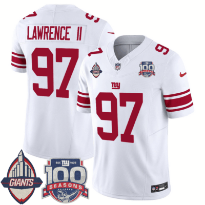 New York Giants Century Patch Commemorative Vapor Jersey – All Stitched | NFL Jersey
