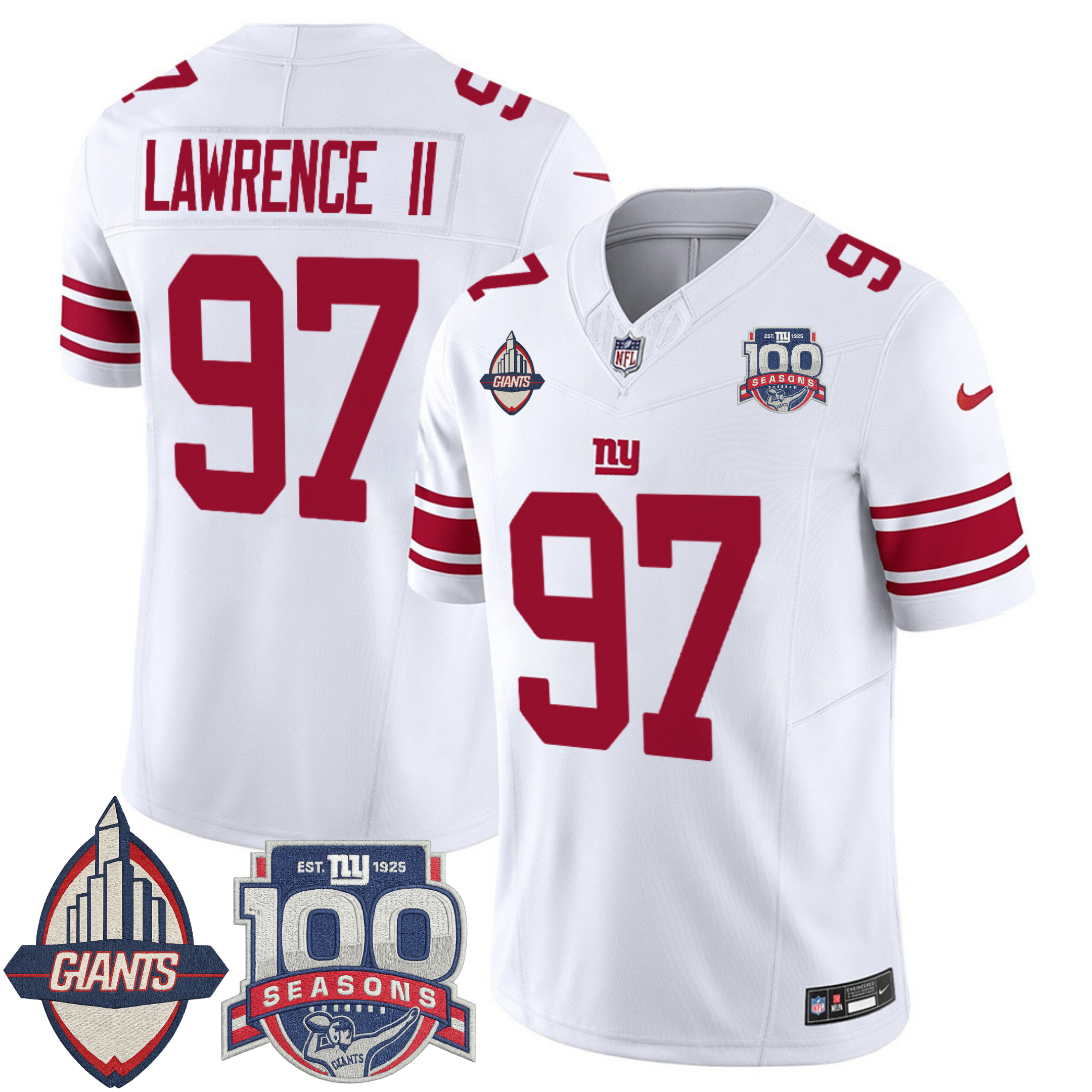 New York Giants Century Patch Commemorative Vapor Jersey – All Stitched | NFL Jersey New York Giants Century Patch Commemorative Vapor Jersey – All Stitched | NFL Jersey