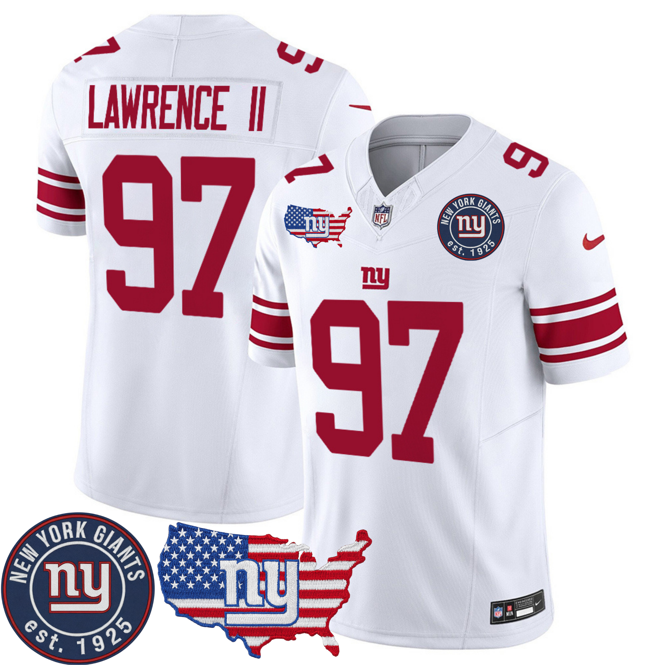 New York Giants Patch Vapor Jersey – All Stitched | NFL Jersey New York Giants Patch Vapor Jersey – All Stitched | NFL Jersey