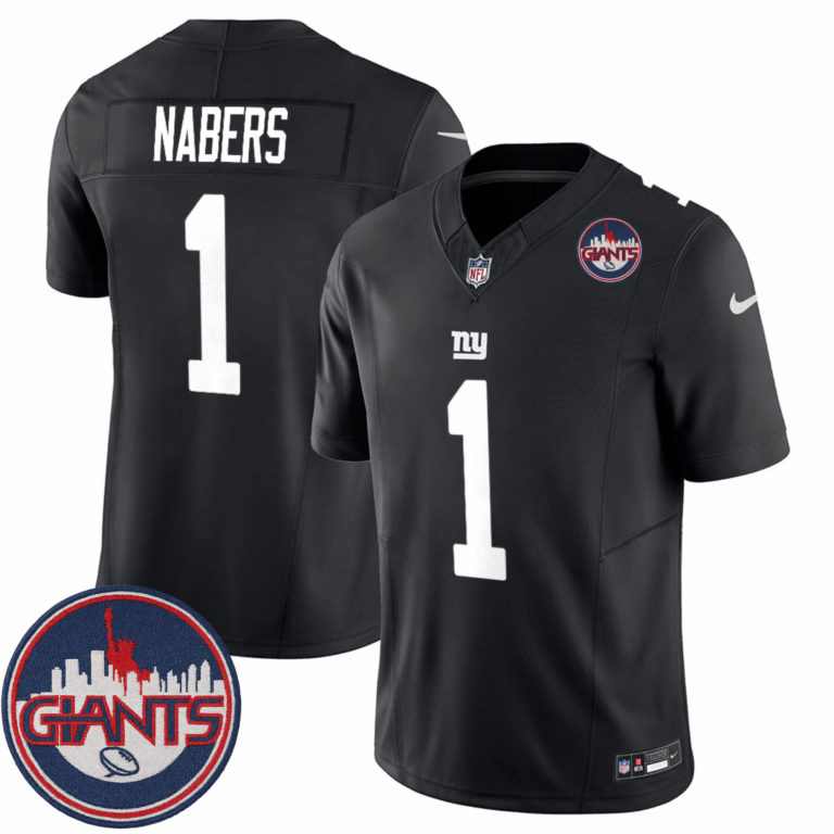 New York Giants State Patch Vapor Limited Jersey - All Stitched - Limited Jersey | NFL Jersey