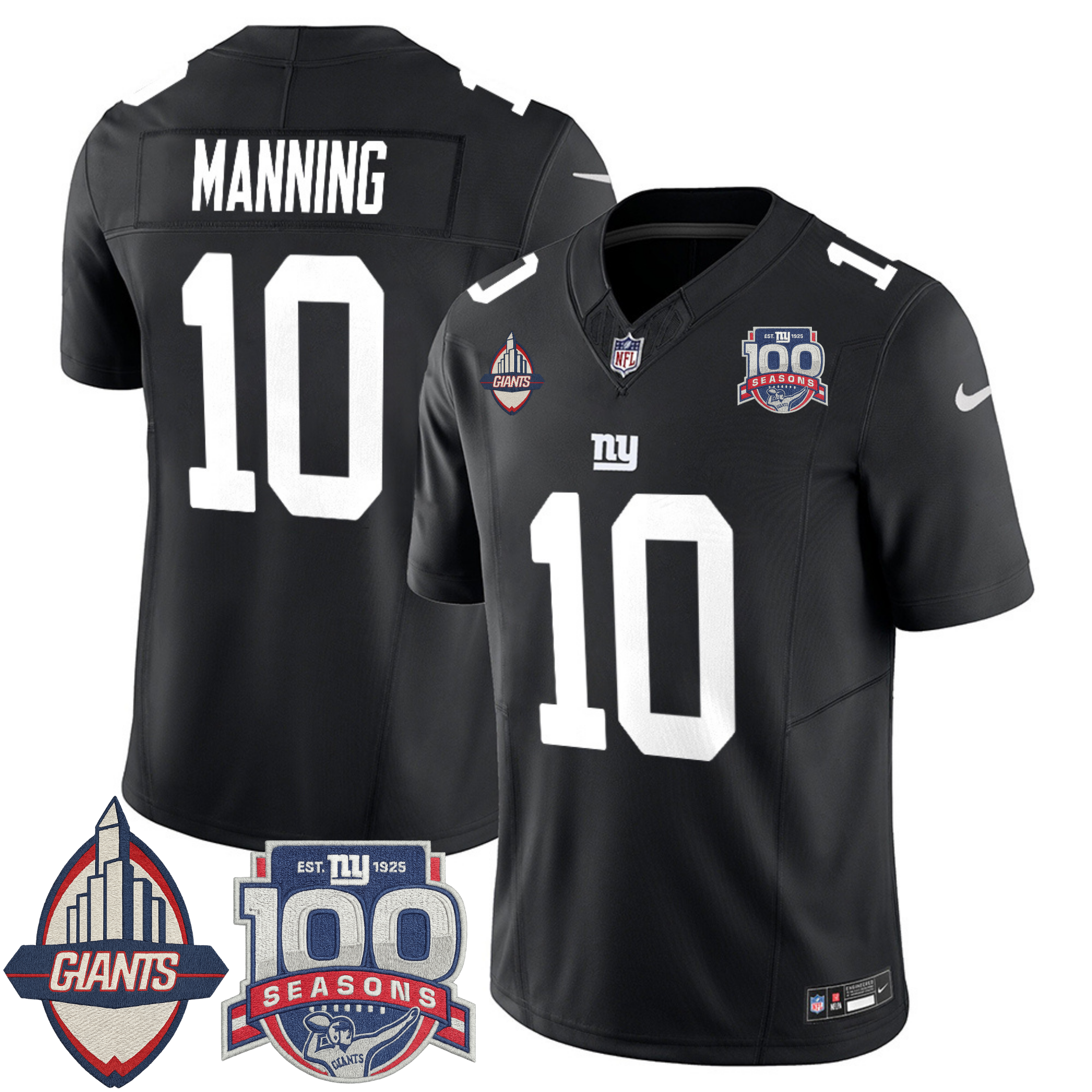 New York Giants Century Patch Commemorative Vapor Jersey – All Stitched | NFL Jersey New York Giants Century Patch Commemorative Vapor Jersey – All Stitched | NFL Jersey