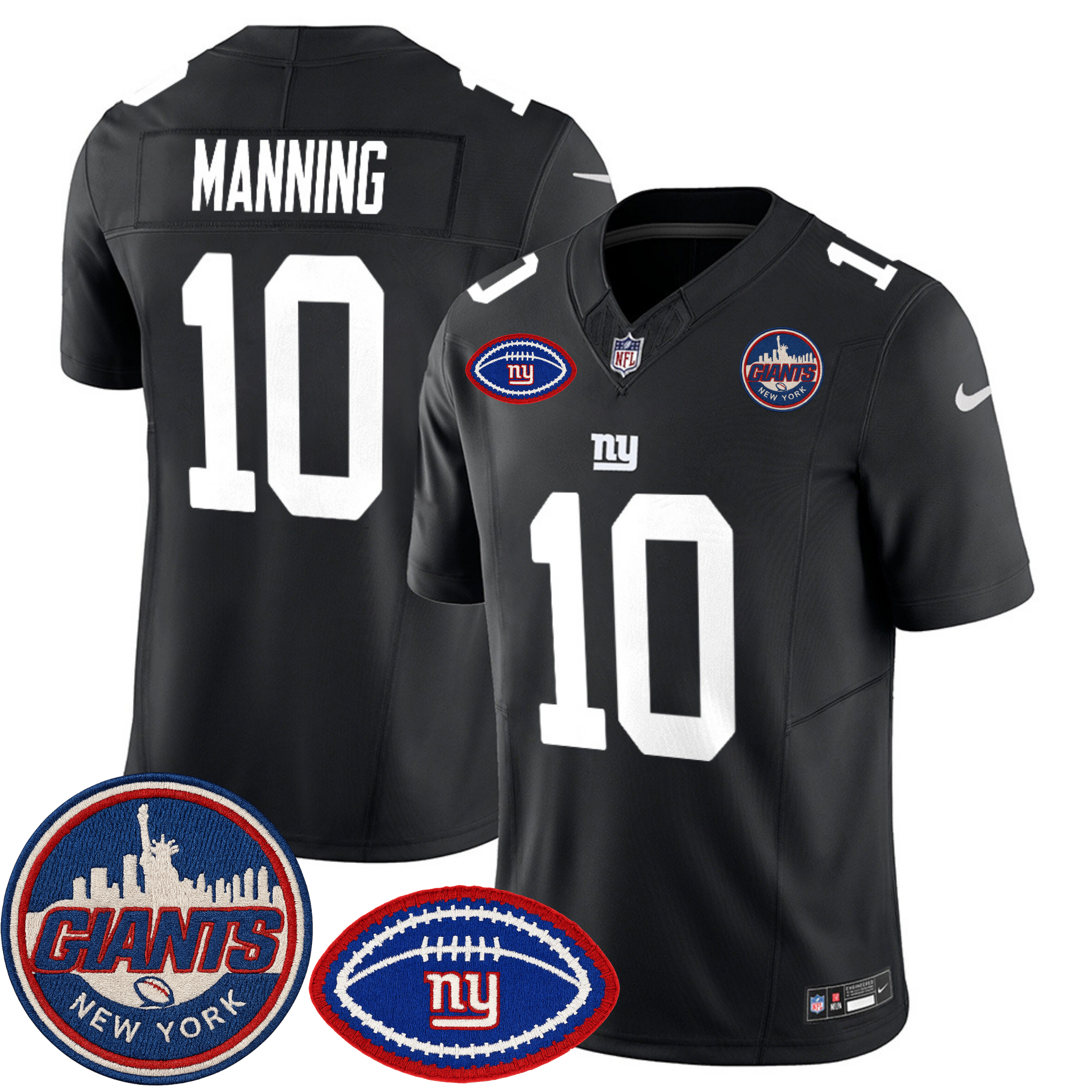 New York Giants NY Patch Commemorative Vapor Jersey – All Stitched | NFL Jersey New York Giants NY Patch Commemorative Vapor Jersey – All Stitched | NFL Jersey