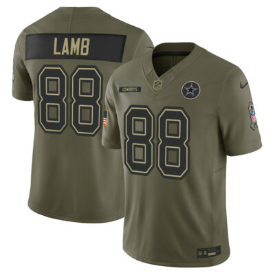 Dallas Cowboys Olive 2025 Salute to Service Limited Jersey - All Stitched - Limited Jersey | NFL Jersey Dallas Cowboys Olive 2025 Salute to Service Limited Jersey - All Stitched - Limited Jersey | NFL Jersey