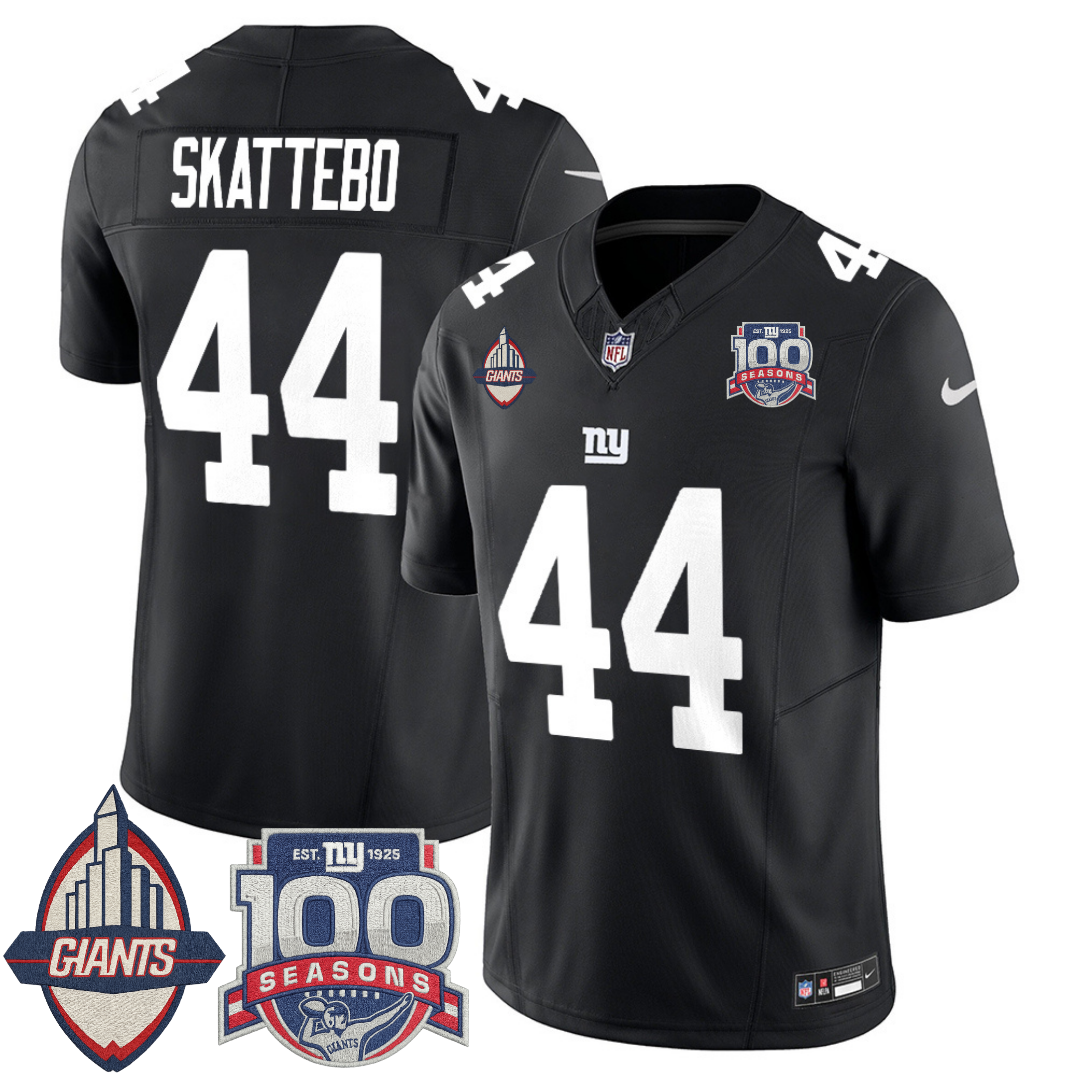 New York Giants Century Patch Commemorative Vapor Jersey – All Stitched | NFL Jersey New York Giants Century Patch Commemorative Vapor Jersey – All Stitched | NFL Jersey
