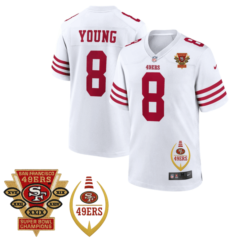 San Francisco 49ers Color Rush Vapor Limited Jersey White Nfl – All Stitched | NFL Jersey