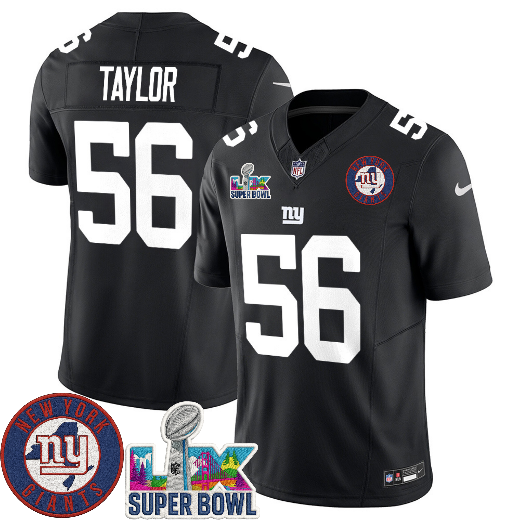 New York Giants NYG LIX Super Bowl Patch Vapor Jersey – All Stitched | NFL Jersey New York Giants NYG LIX Super Bowl Patch Vapor Jersey – All Stitched | NFL Jersey