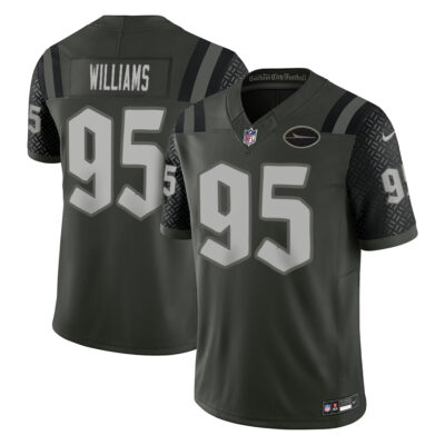 New York Jets Gotham Green 2025 Rivalries Collection Limited Jersey - All Stitched - Limited Jersey | NFL Jersey