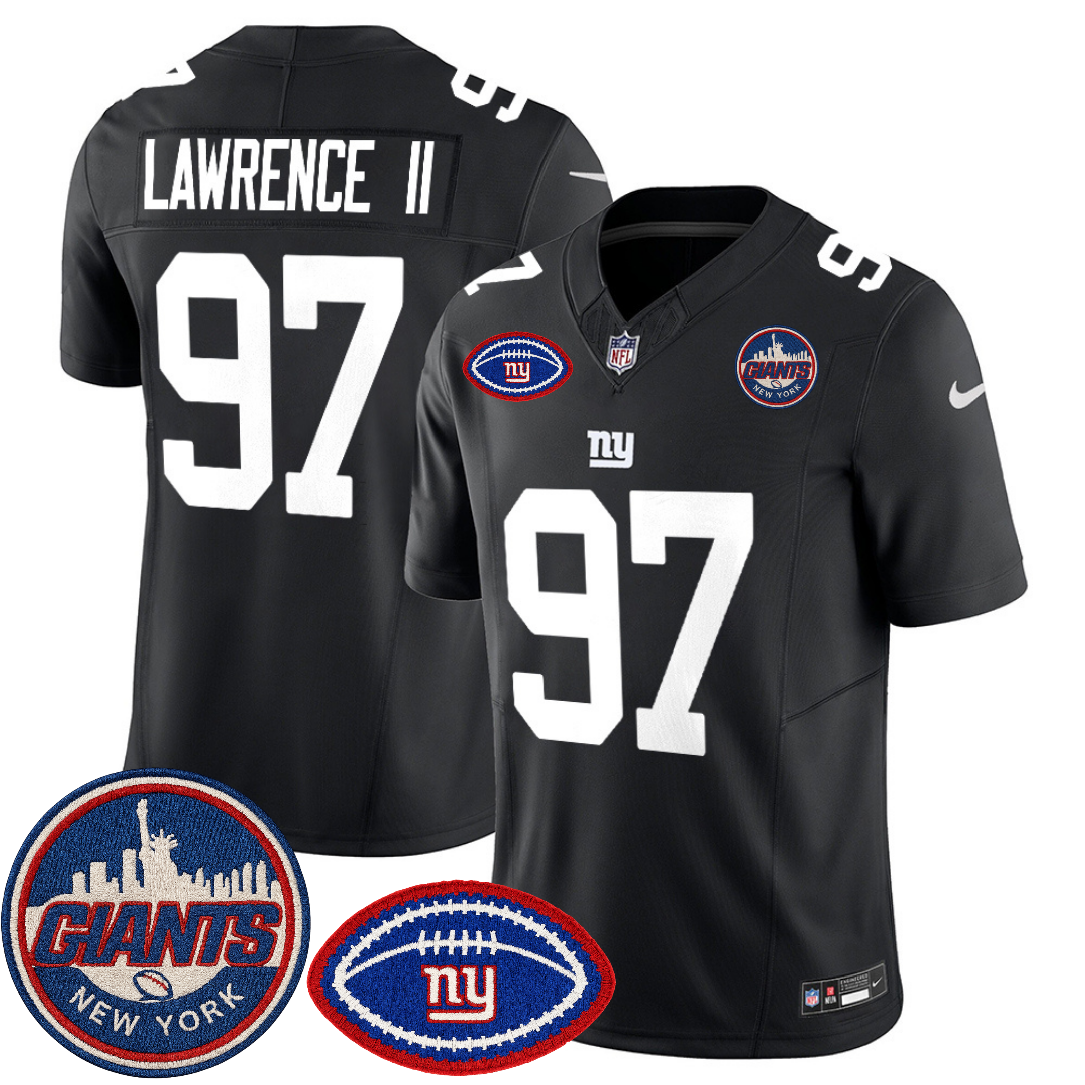 New York Giants NY Patch Commemorative Vapor Jersey – All Stitched | NFL Jersey New York Giants NY Patch Commemorative Vapor Jersey – All Stitched | NFL Jersey