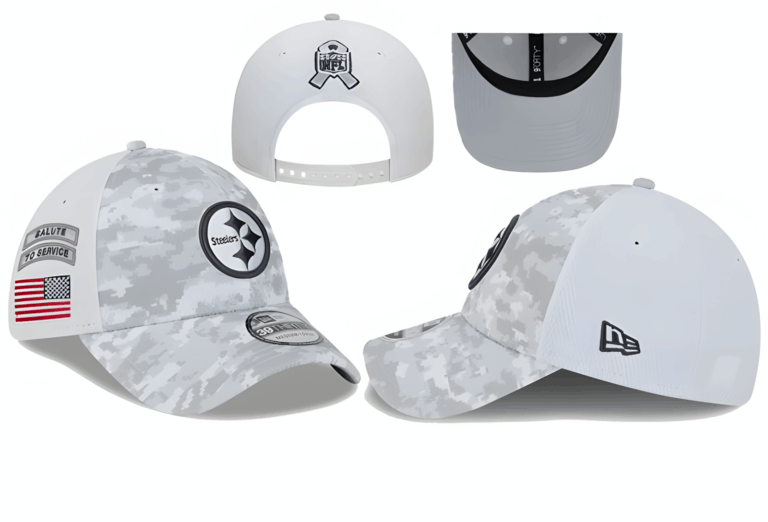 Pittsburgh Steelers New Era 2024 Salute To Service Arctic Camo - Limited Hat | NFL HAT