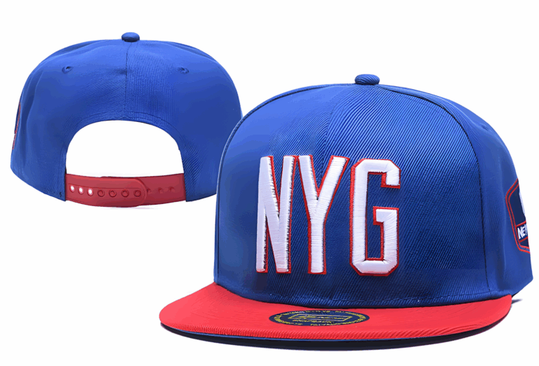 New York Giants Baseball Hat NFL Flat Brim Adjustable - Limited Hat | NFL HAT
