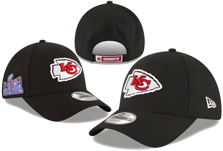 Super Bowl 58 LVIII Kansas City Chiefs Adjustable Strap Hat - Limited Hat | NFL HAT