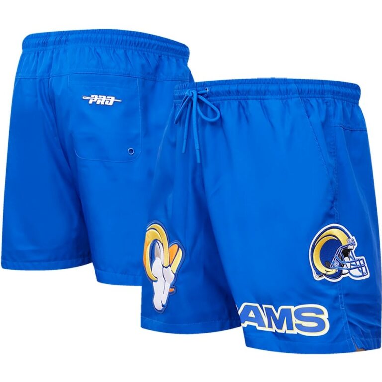 Men's Pro Standard Royal Los Angeles Rams Woven Shorts - Limited Shorts | NFL Shorts