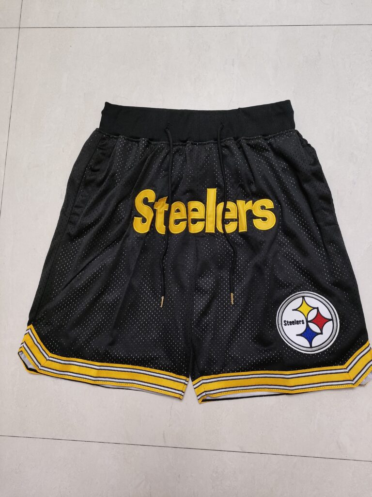 Just Don NFL Pittsburgh Steelers Men's Shorts - Limited Shorts | NFL Shorts