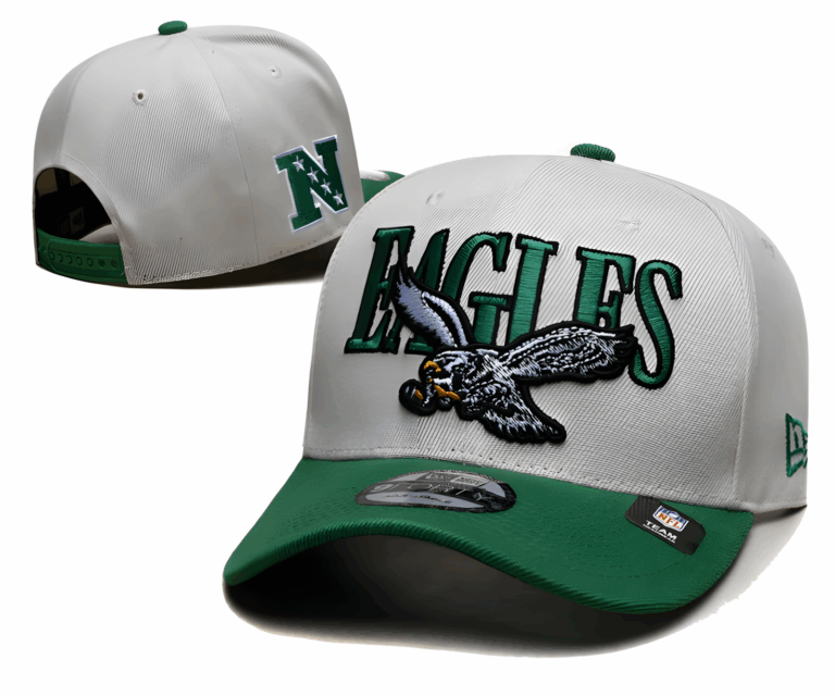 2024 New Era Philadelphia Eagles SnapBack White Hat Cap - Limited Hat | NFL HAT