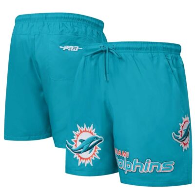 Men's Pro Standard Aqua Miami Dolphins Woven Shorts - Limited Shorts | NFL Shorts