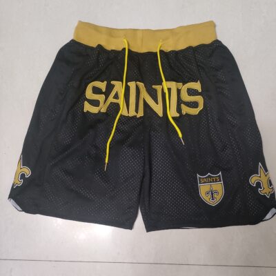 Just Don x Mitchell & Ness NFL Throwbacks New Orleans Saints - Limited Shorts | NFL Shorts Just Don x Mitchell & Ness NFL Throwbacks New Orleans Saints - Limited Shorts | NFL Shorts