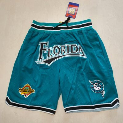 Miami Marlins Florida Teal Shorts - Limited Shorts | MLB Shorts