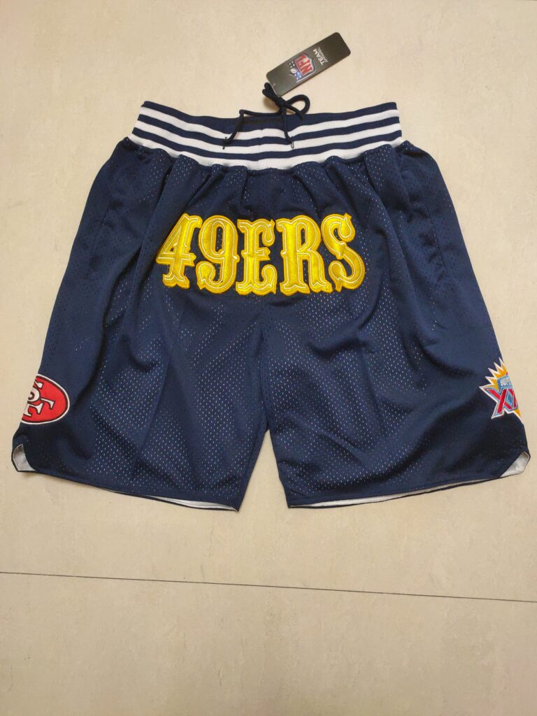 Hardwood Classics NFL San Francisco 49ERS Football Shorts - Limited Shorts | NFL Shorts