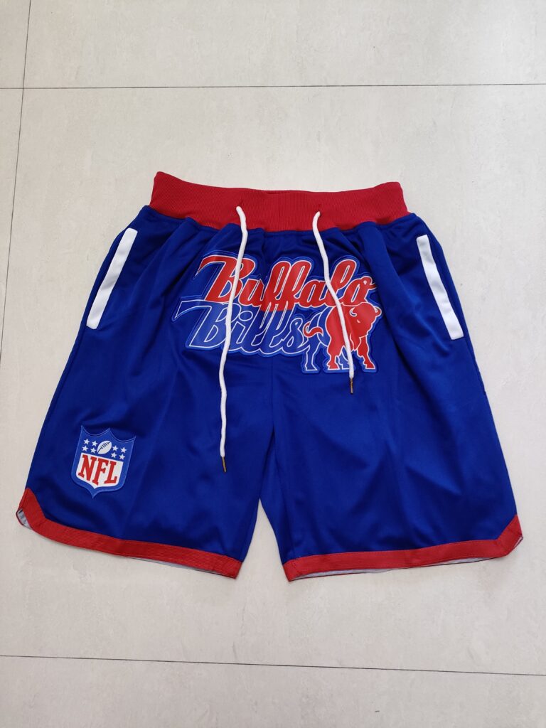 Buffalo Bills Pockets stitched football Shorts - Limited Shorts | NFL Shorts
