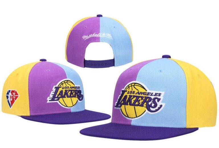 Los Angeles Lakers NBA Snapback Hat Cap 75th anniversary - Limited Hat | NBA Hat