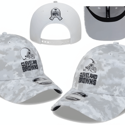 Cleveland Browns New Era 2024 Salute To Service 9FORTY Cap Hat - Limited Hat | NFL HAT