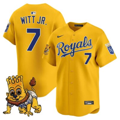 Kansas City Royals Sluggerrr Patch Vapor Premier Limited Jersey - All Stitched - Limited Jersey | MLB Jersey