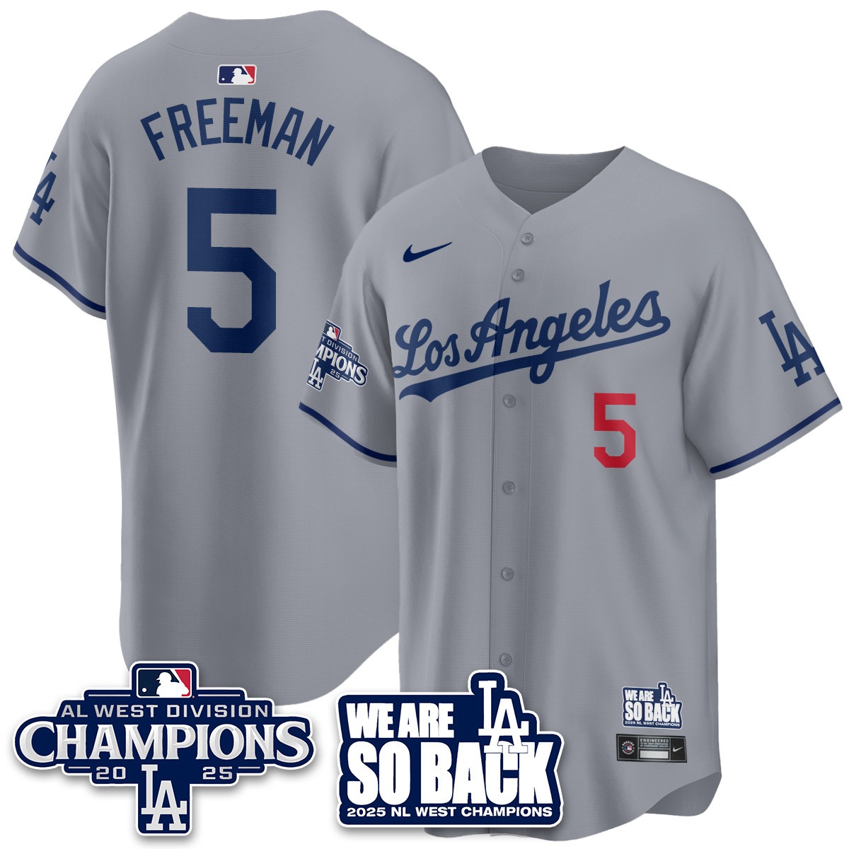 Los Angeles Dodgers 2025 NL West Division Champions Jersey - All Stitc - Limited Jersey | MLB Jersey Los Angeles Dodgers 2025 NL West Division Champions Jersey - All Stitc - Limited Jersey | MLB Jersey