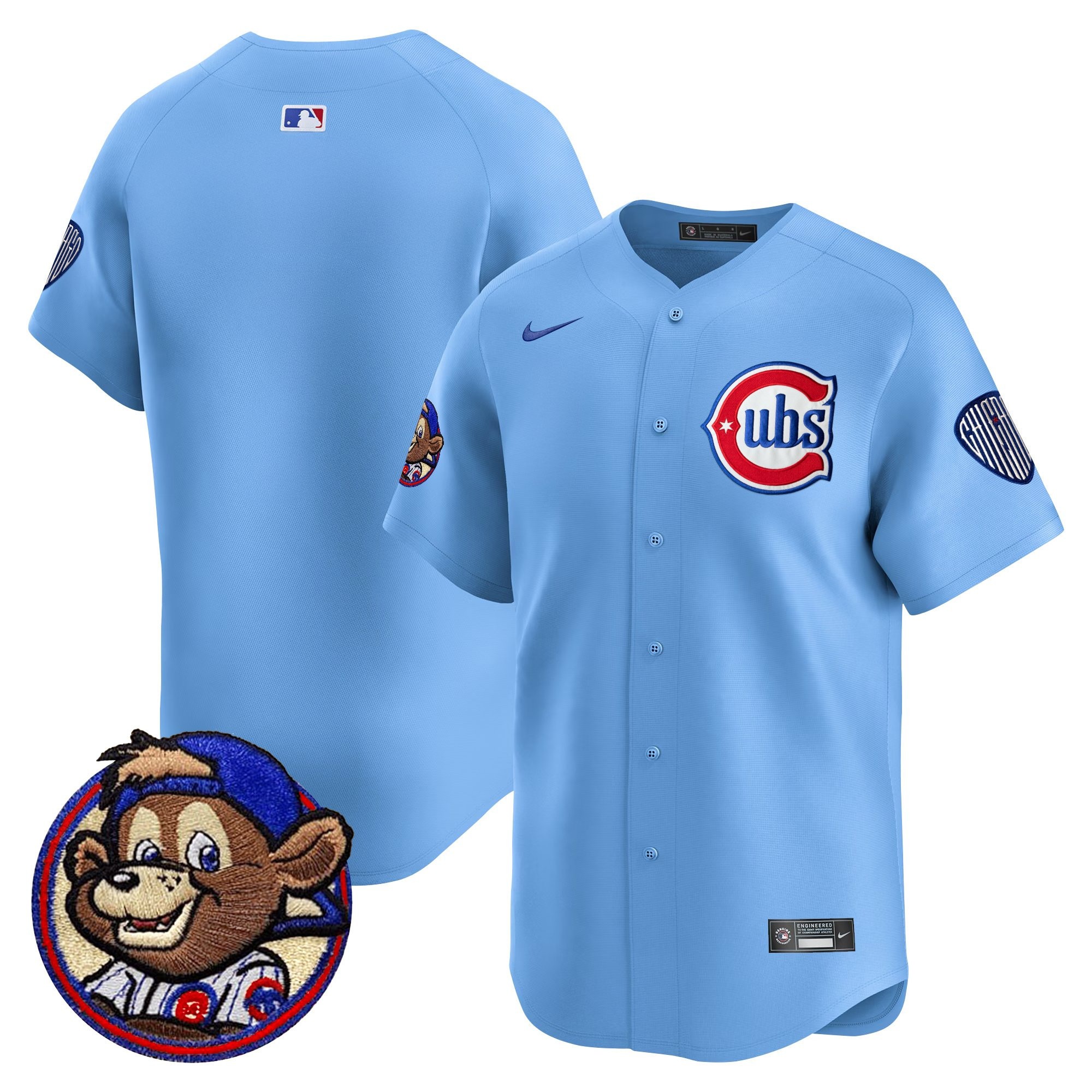 Men's Chicago Cubs Clark Patch Vapor Premier Limited Jersey - All Stitched - Limited Jersey | MLB Jersey Men's Chicago Cubs Clark Patch Vapor Premier Limited Jersey - All Stitched - Limited Jersey | MLB Jersey