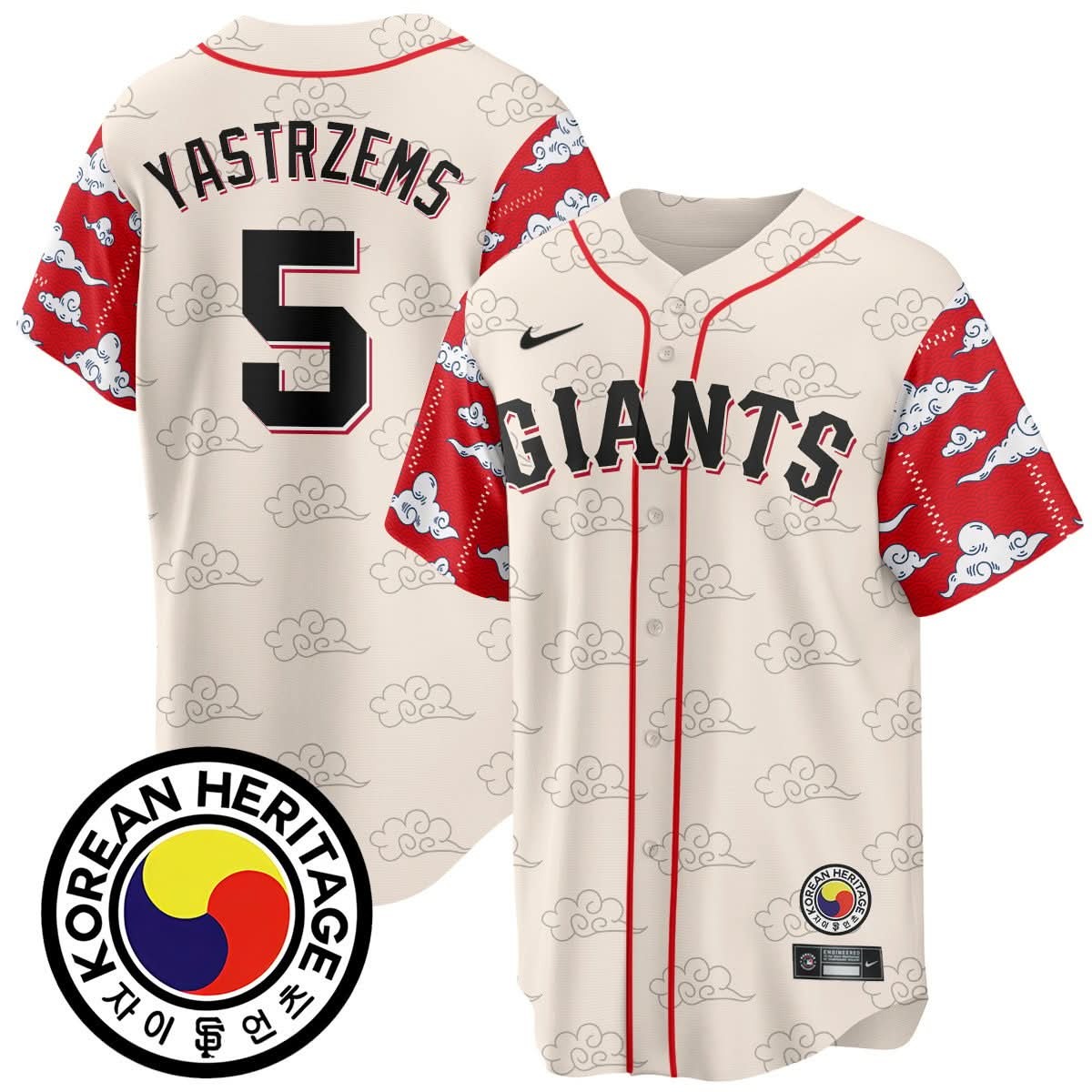 San Francisco Giants Korean Heritage Jersey - All Stitched - Limited Jersey | MLB Jersey San Francisco Giants Korean Heritage Jersey - All Stitched - Limited Jersey | MLB Jersey