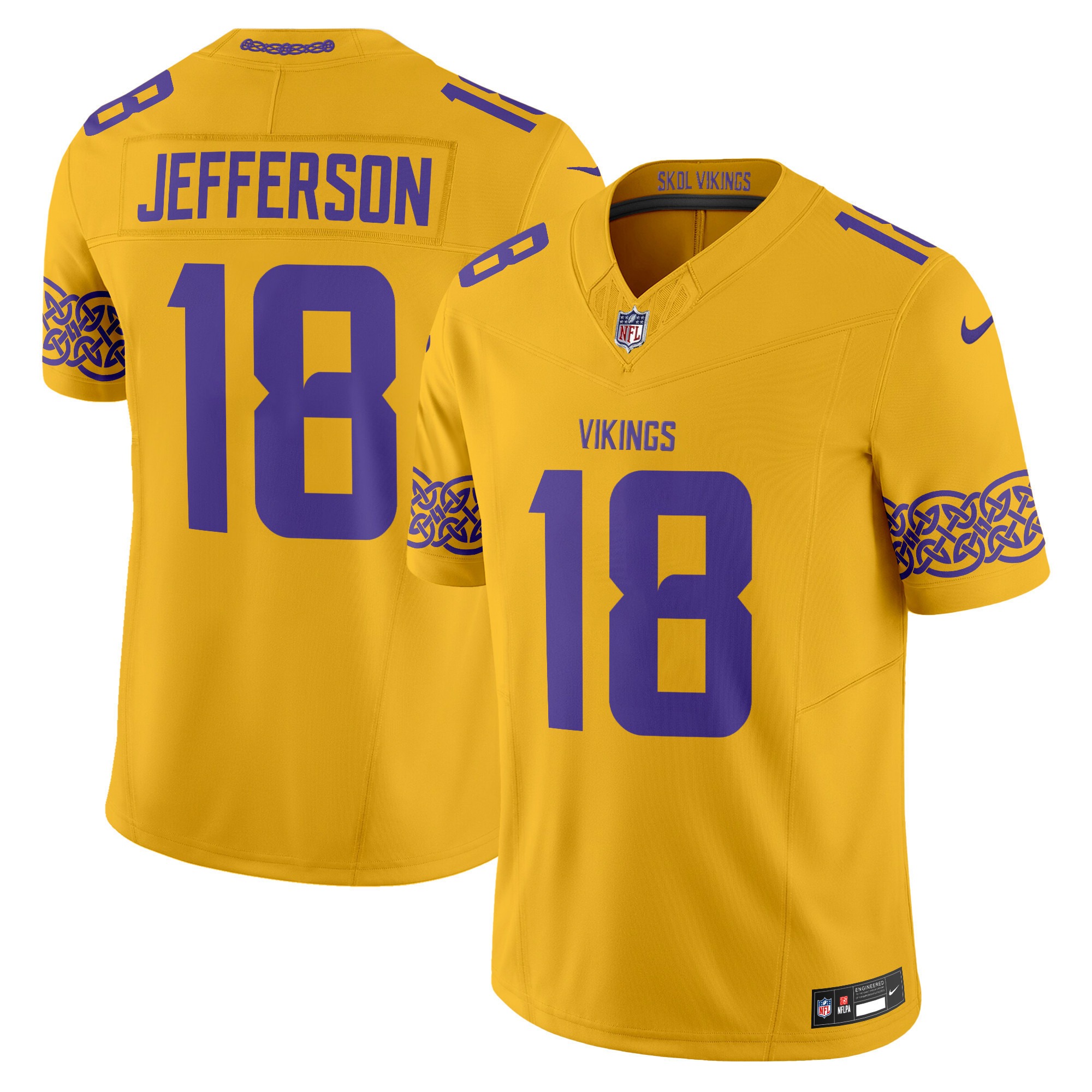 Men's Minnesota Vikings Nordic Pattern Vapor Limited Jersey - All Stitched - Limited Jersey | NFL Jersey Men's Minnesota Vikings Nordic Pattern Vapor Limited Jersey - All Stitched - Limited Jersey | NFL Jersey