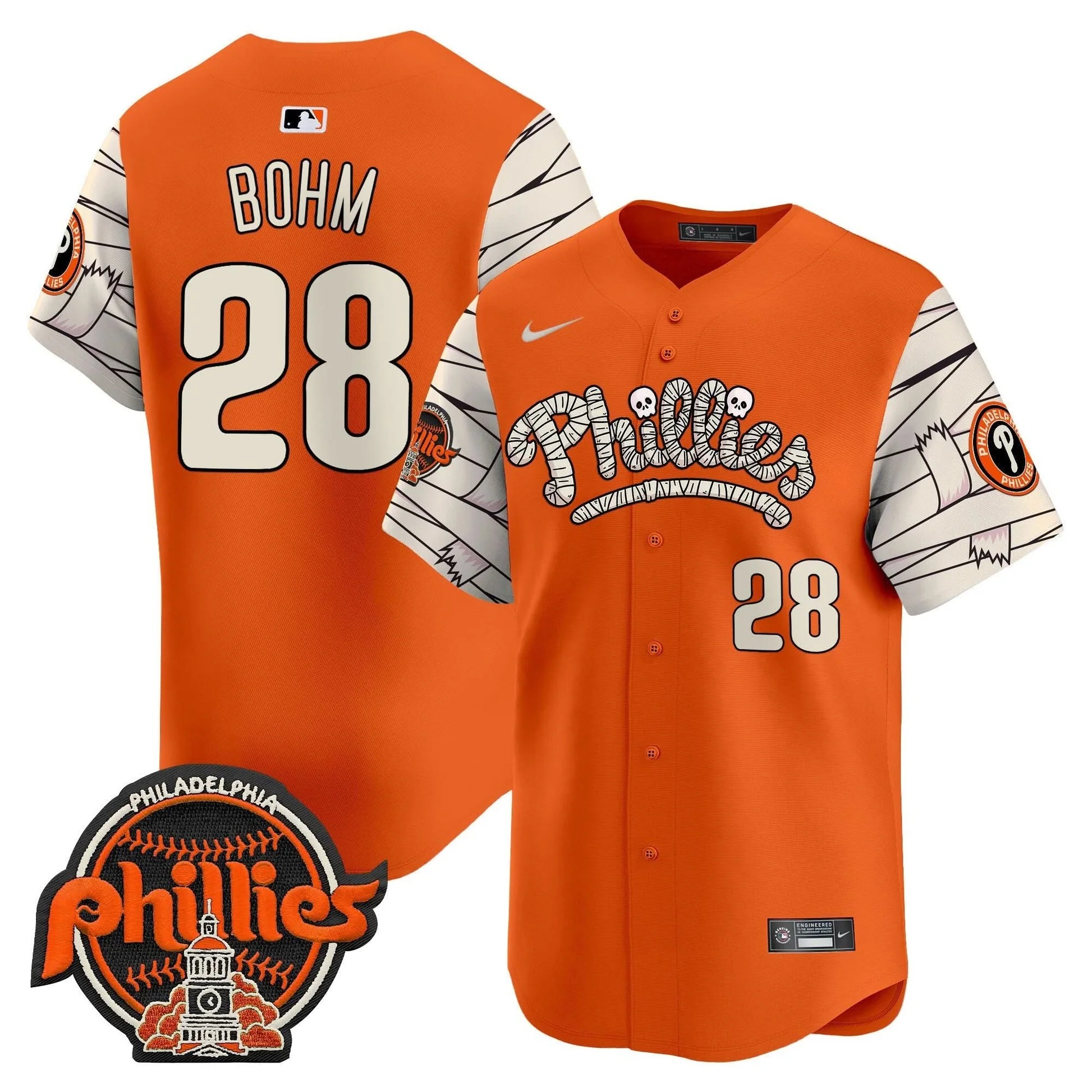 Phillies Halloween Vapor Premier Limited Jersey V2 - All Stitched - Limited Jersey | MLB Jersey Phillies Halloween Vapor Premier Limited Jersey V2 - All Stitched - Limited Jersey | MLB Jersey