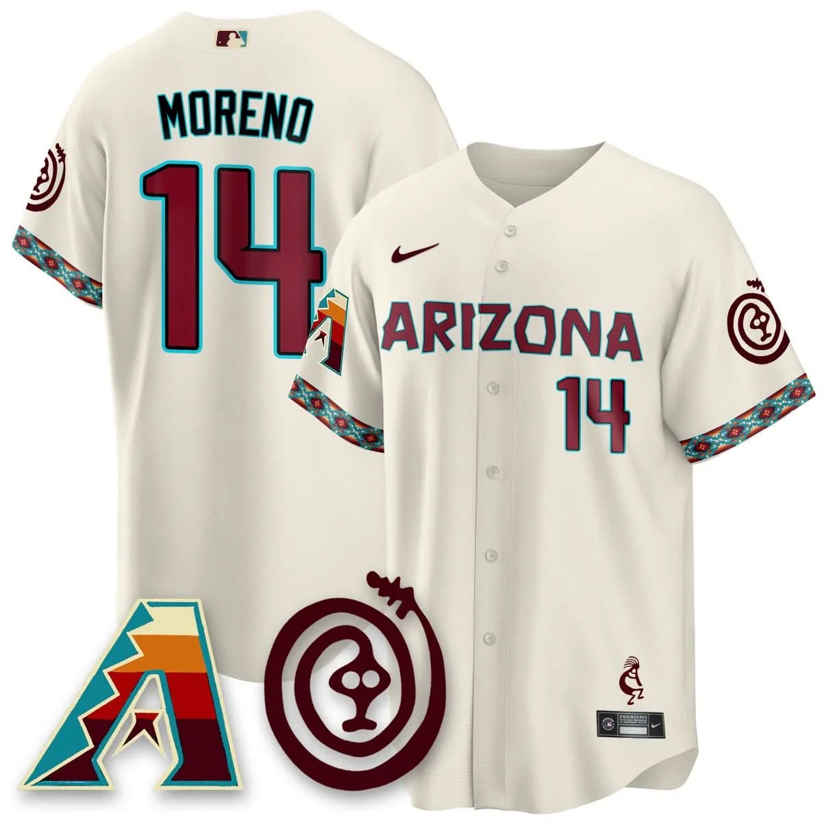 Arizona Diamondbacks City Connect Concept Jersey V2 - All Stitched - Limited Jersey | MLB Jersey Arizona Diamondbacks City Connect Concept Jersey V2 - All Stitched - Limited Jersey | MLB Jersey